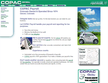 Tablet Screenshot of copacpayroll.com